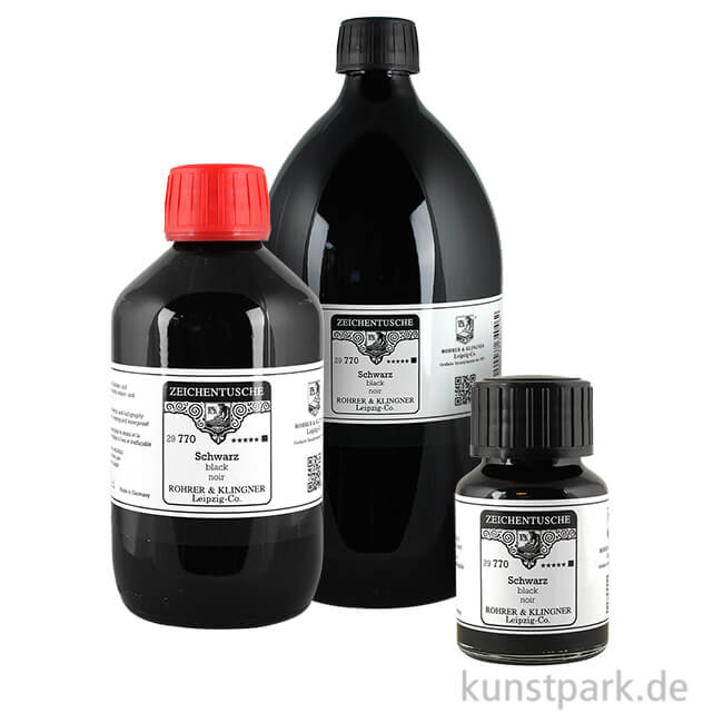 Artikelbild 1 des Artikels “Rohrer & Klingner Zeichentusche - 770 Schwarz “