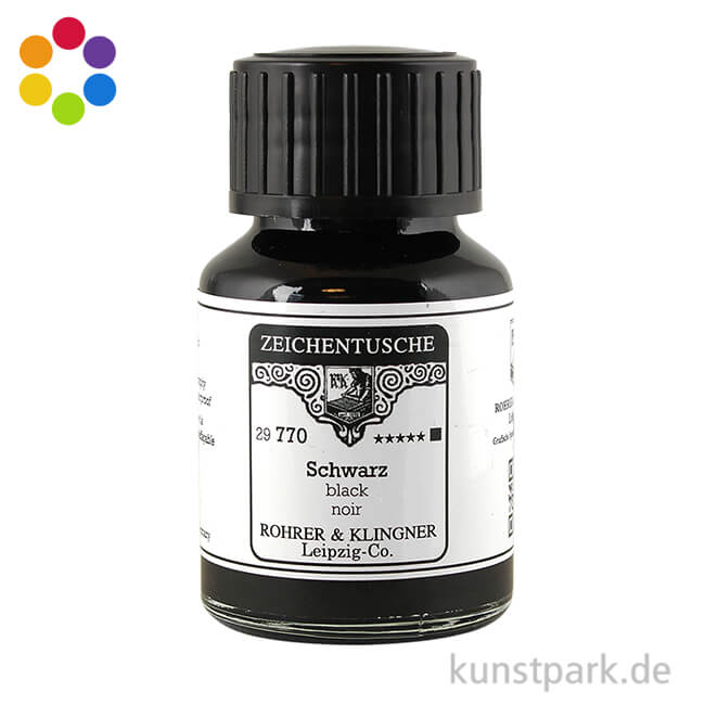 Artikelbild 1 des Artikels “Rohrer & Klingner Zeichentusche 50 ml “