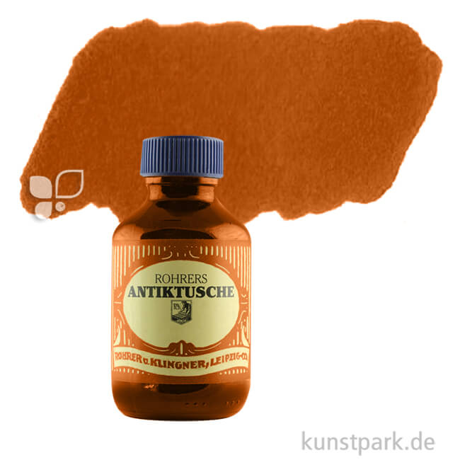 Artikelbild 1 des Artikels “Rohrer & Klingner Antiktusche 100 ml Einzelfarbe | 380 Persisch rot“