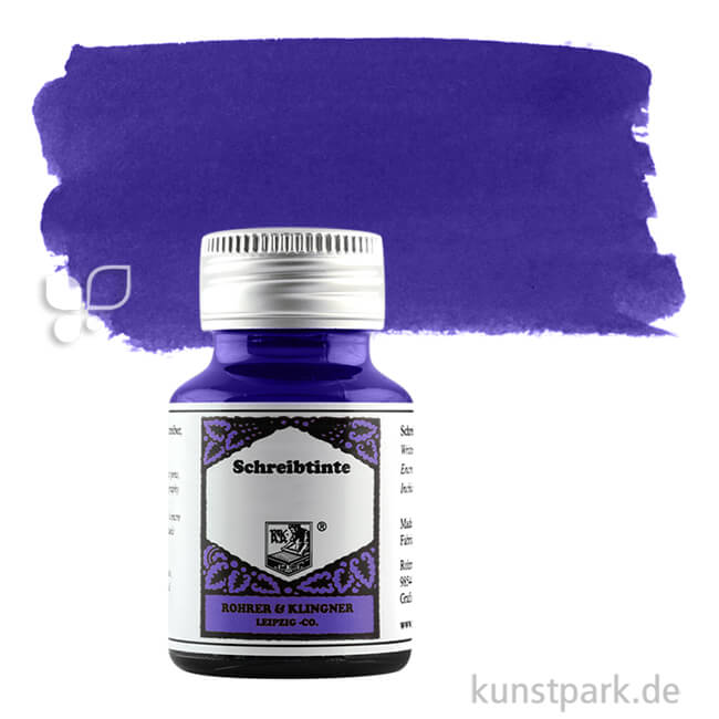 Artikelbild 1 des Artikels “Rohrer & Klingner Schreibtinte 50 ml Einzelfarbe | 450 Blau permanent“