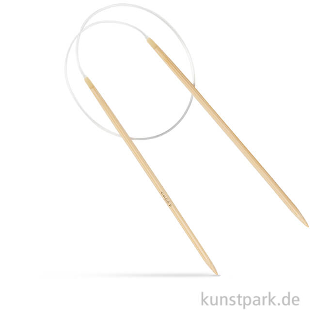 Artikelbild 1 des Artikels “Rundstricknadel aus Bambus - Länge 60 cm, 1 Paar Nr. 4“
