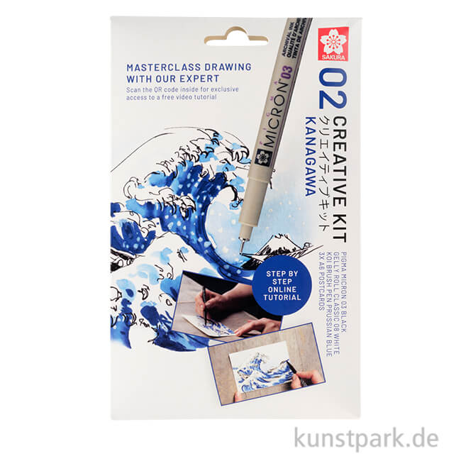 Artikelbild 1 des Artikels “Sakura Creative Kit - Zeichenset, Wave of Kanagawa “