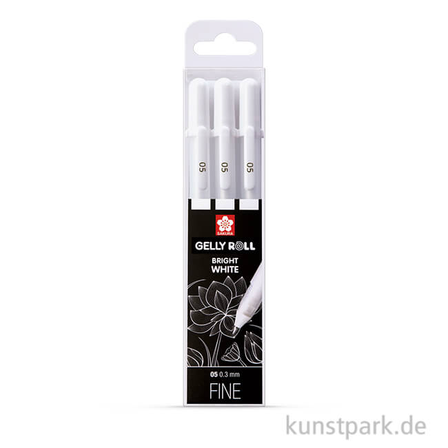 Artikelbild 1 des Artikels “Sakura Gelly Roll 3er Set - weiß Fine “