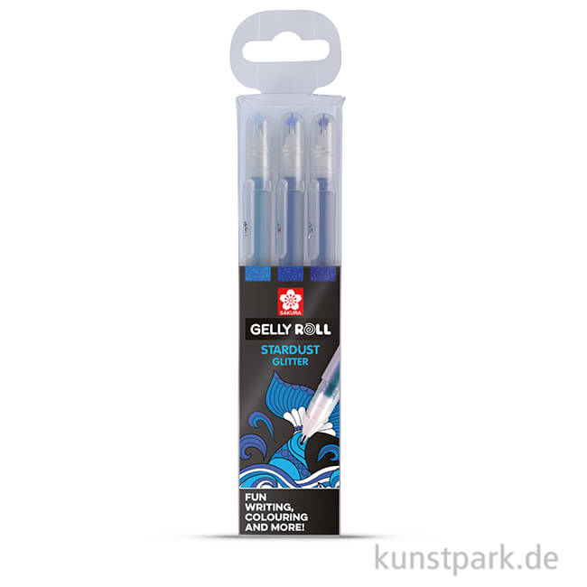 Artikelbild 1 des Artikels “Sakura Gelly Roll Stardust 3er Set - Ocean “