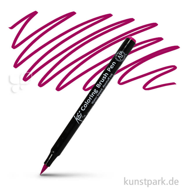 Artikelbild 1 des Artikels “Sakura Koi Coloring Brush Pen Einzelstift | Bordeaux“