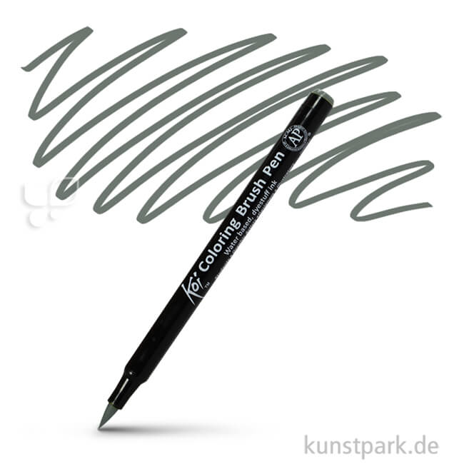 Artikelbild 1 des Artikels “Sakura Koi Coloring Brush Pen Einzelstift | Dark Cool Gray“