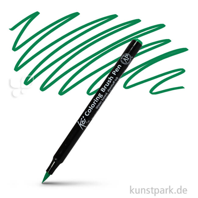 Artikelbild 1 des Artikels “Sakura Koi Coloring Brush Pen Einzelstift | Green“