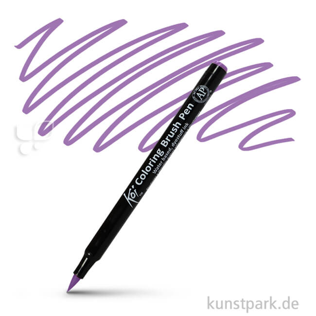 Artikelbild 1 des Artikels “Sakura Koi Coloring Brush Pen Einzelstift | Lavender“