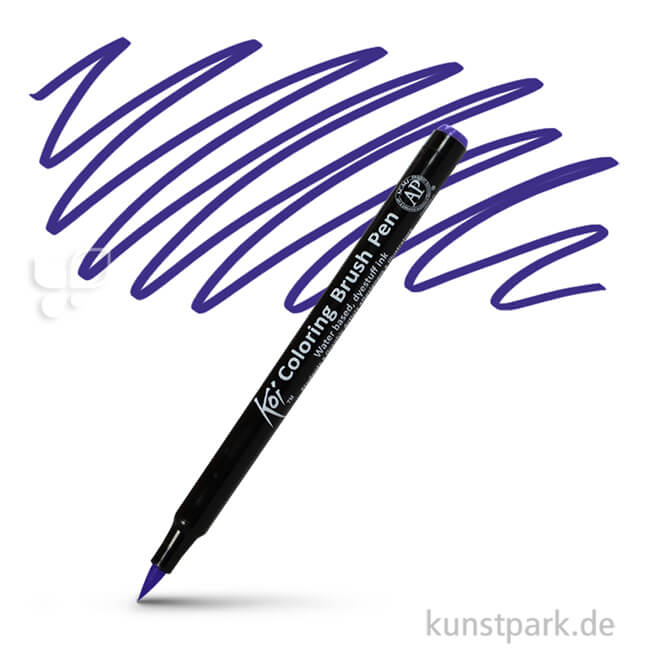 Artikelbild 1 des Artikels “Sakura Koi Coloring Brush Pen Einzelstift | Purple“