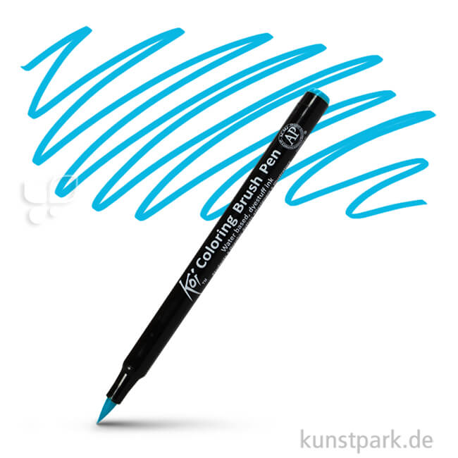 Artikelbild 1 des Artikels “Sakura Koi Coloring Brush Pen Einzelstift | Sky Blue“