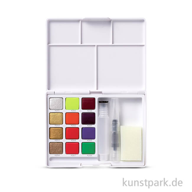 Artikelbild 1 des Artikels “Sakura Koi Water Colors Sketchbox 12 Pearlfarben “