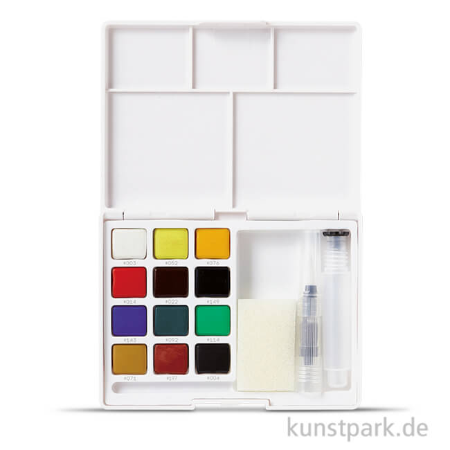 Artikelbild 1 des Artikels “Sakura Koi Water Colors Sketchbox mit 12 Farben “
