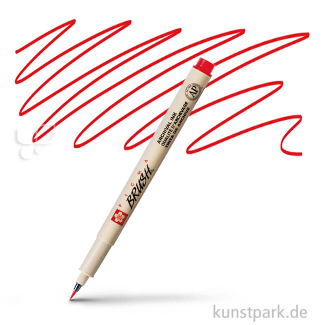 Artikelbild 1 des Artikels “Sakura PIGMA Brush Pen Einzelstift | 19 Rot“