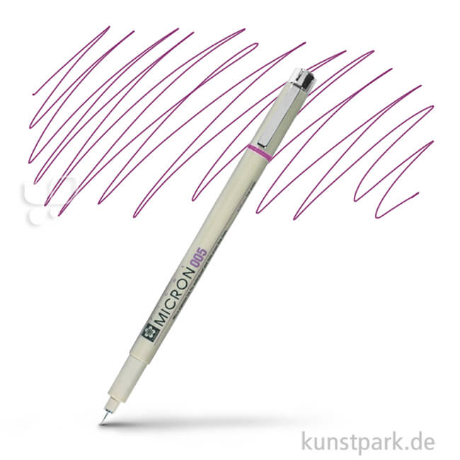 Artikelbild 1 des Artikels “Sakura PIGMA Micron Fineliner 0,2 mm Einzelstift | 24 Lila“