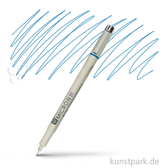 Artikelbild 1 des Artikels “Sakura PIGMA Micron Fineliner 0,25 mm Einzelstift | 36 Blau“