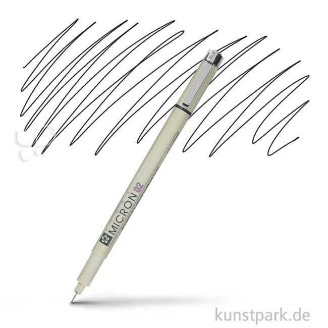 Artikelbild 1 des Artikels “Sakura PIGMA Micron Fineliner 0,3 mm Einzelstift | 49 Schwarz“