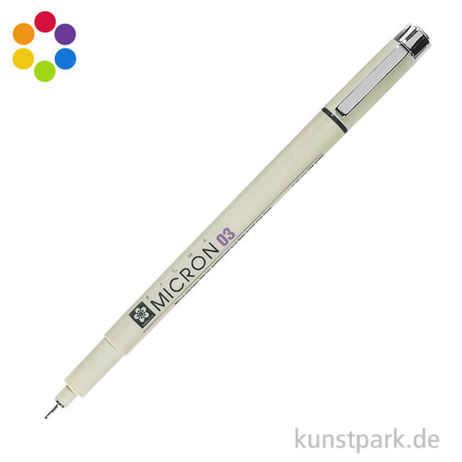 Artikelbild 1 des Artikels “Sakura PIGMA Micron Fineliner 0,35 mm “