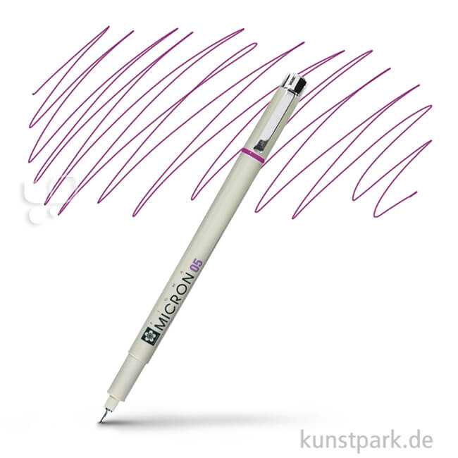 Artikelbild 1 des Artikels “Sakura PIGMA Micron Fineliner 0,45 mm Einzelstift | 24 Lila“