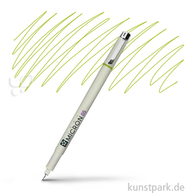 Artikelbild 1 des Artikels “Sakura PIGMA Micron Fineliner 0,45 mm Einzelstift | 32 Frühlingsgrün“