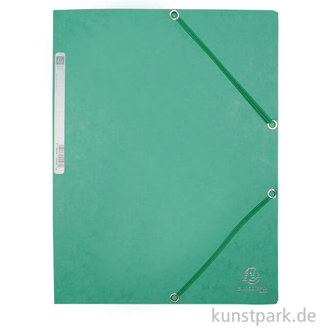 Artikelbild 1 des Artikels “Sammelmappe aus Manilakarton mit Gummiverschluss, DIN A4 Grün“