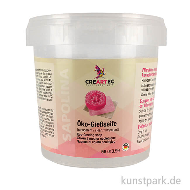 Artikelbild 1 des Artikels “Sapolina - Öko-Seife zum Gießen, transparent 2,5 kg Eimer“