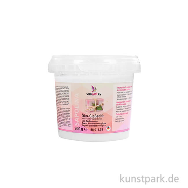 Artikelbild 1 des Artikels “Sapolina - Öko-Seife zum Gießen, weiß 300 g Eimer“