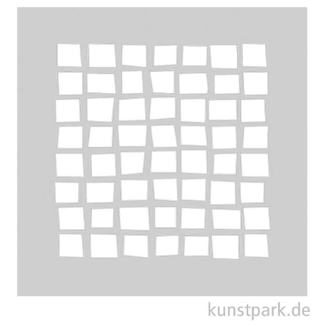 Artikelbild 1 des Artikels “Schablone - Irre Quadrate, Größe 110x110 mm “