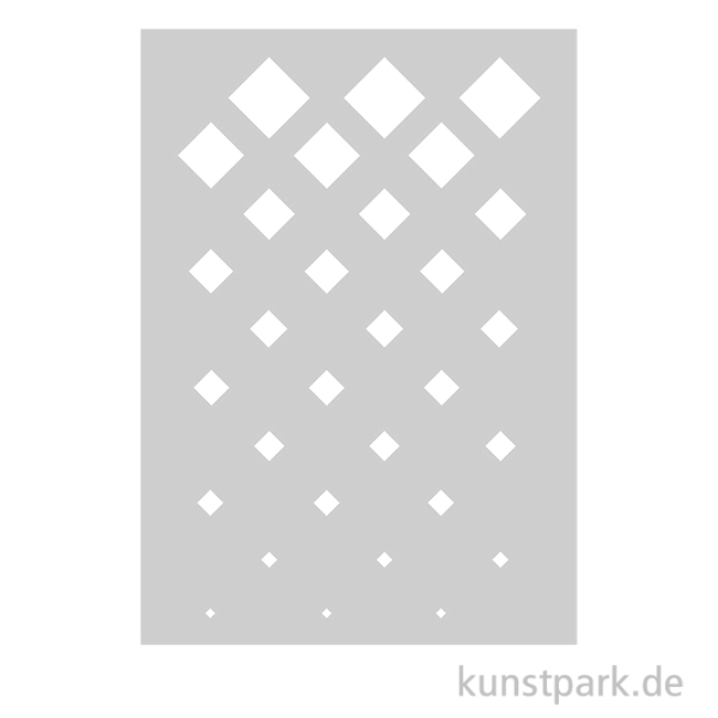 Artikelbild 1 des Artikels “Schablone - Muster Diamonds, A5 “