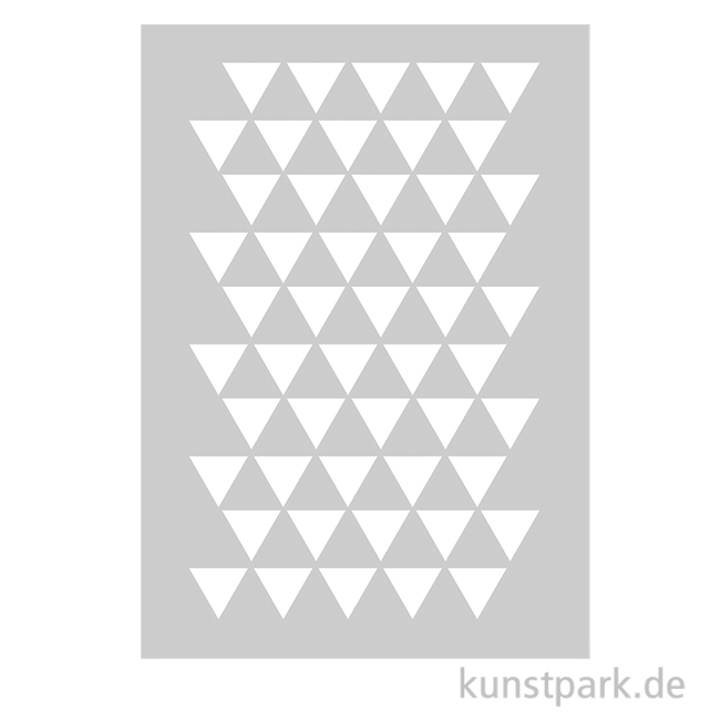 Artikelbild 1 des Artikels “Schablone - Muster Dreiecke, Triangles, A5 “