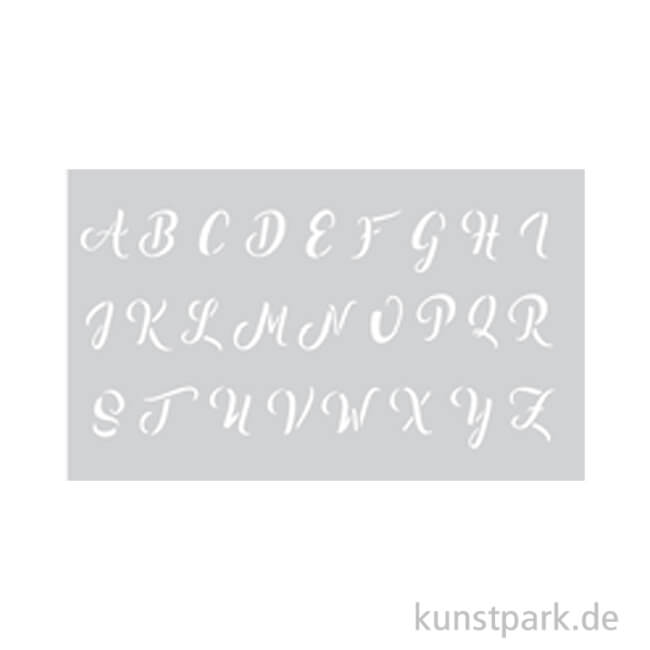 Artikelbild 1 des Artikels “Schablone - Alphabet, Großbuchstaben, 12 x 20 cm “