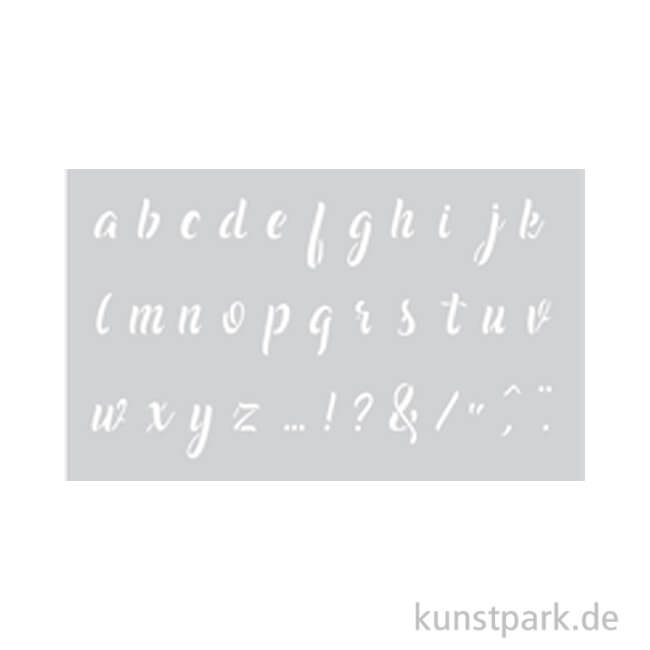 Artikelbild 1 des Artikels “Schablone - Alphabet, Kleinbuchstaben, 12 x 20 cm “
