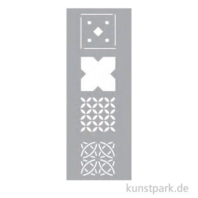 Artikelbild 1 des Artikels “Schablone - Fliesen Muster, 15 x 40 cm “