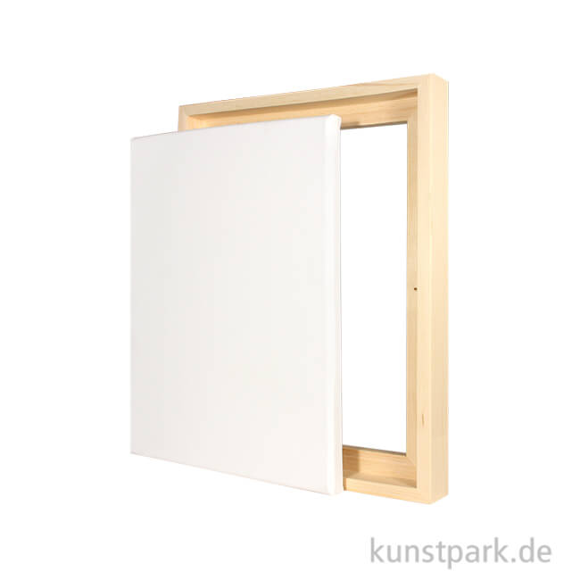 Artikelbild 1 des Artikels “Schattenfugenrahmen mit Keilrahmen - Natur 30 x 40 cm“