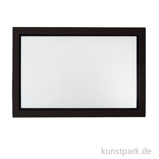 Artikelbild 1 des Artikels “Schattenfugenrahmen mit Keilrahmen - Schwarz 60 x 80 cm“