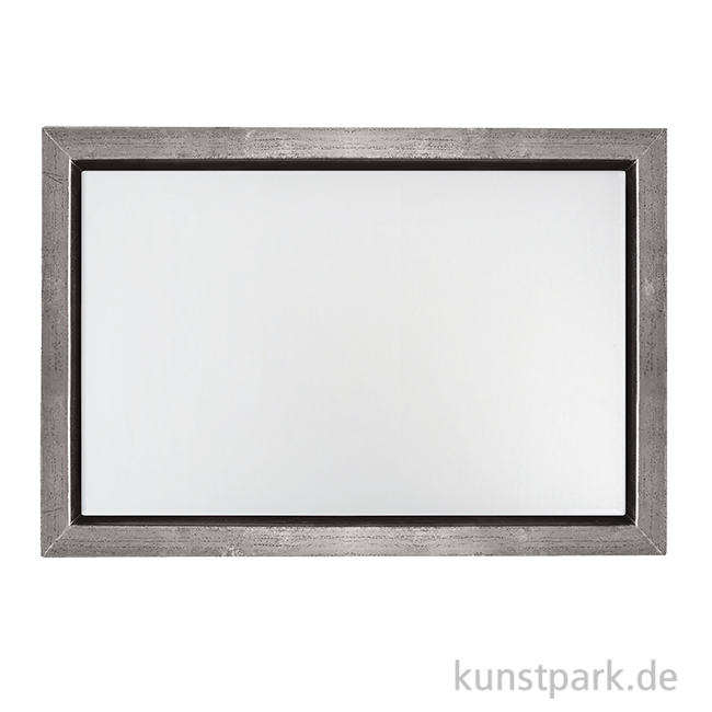 Artikelbild 1 des Artikels “Schattenfugenrahmen mit Keilrahmen - Silber 60 x 80 cm“