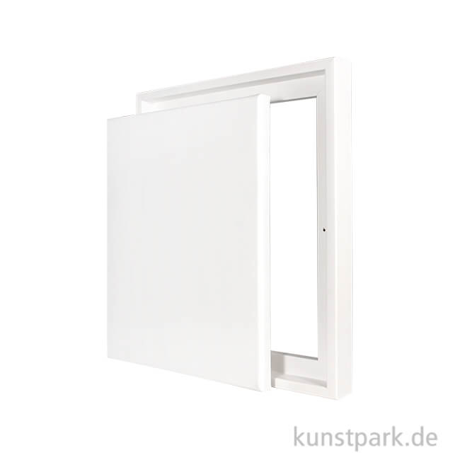 Artikelbild 1 des Artikels “Schattenfugenrahmen mit Keilrahmen - Weiß 30 x 40 cm“