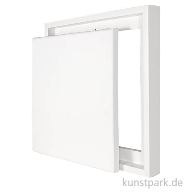 Artikelbild 1 des Artikels “Schattenfugenrahmen mit Keilrahmen - Weiß 50 x 50 cm“