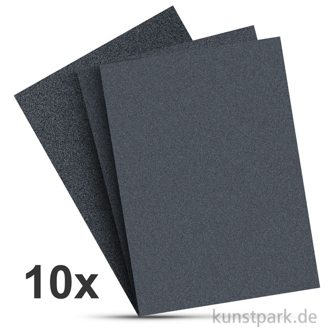 Artikelbild 1 des Artikels “Schleifpapier Set, verschiedene Körnungen, 23 x 28 cm, 10 Stück “