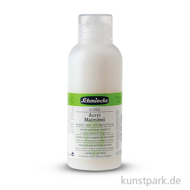 Artikelbild 1 des Artikels “Schmincke Acryl Malmittel Lasur und Glanz 250 ml“