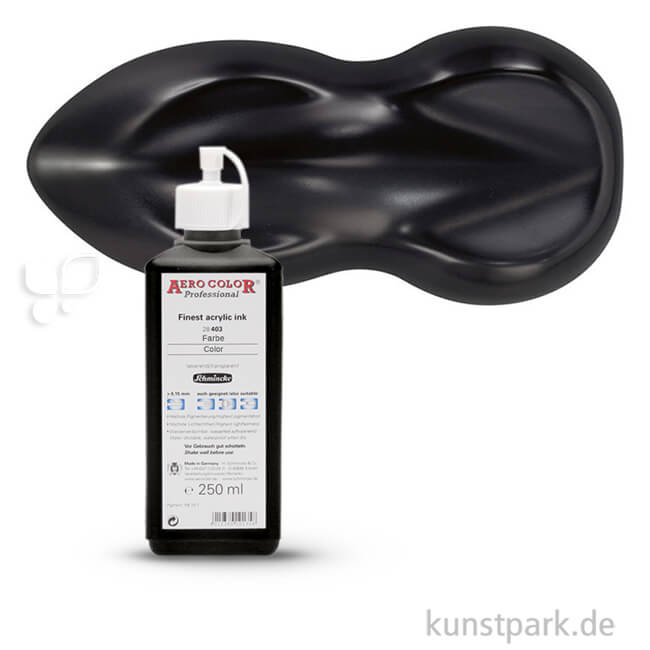Artikelbild 1 des Artikels “Schmincke AEROCOLOR Airbrushfarben 250 ml | 702 Schwarz“