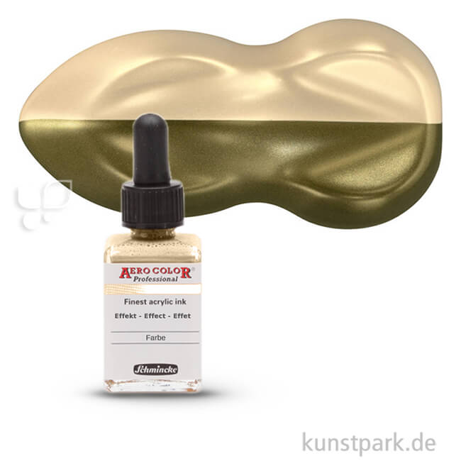 Artikelbild 1 des Artikels “Schmincke AEROCOLOR Effektfarben 28 ml Einzelfarbe | 915 Brillant Gold Metallic“
