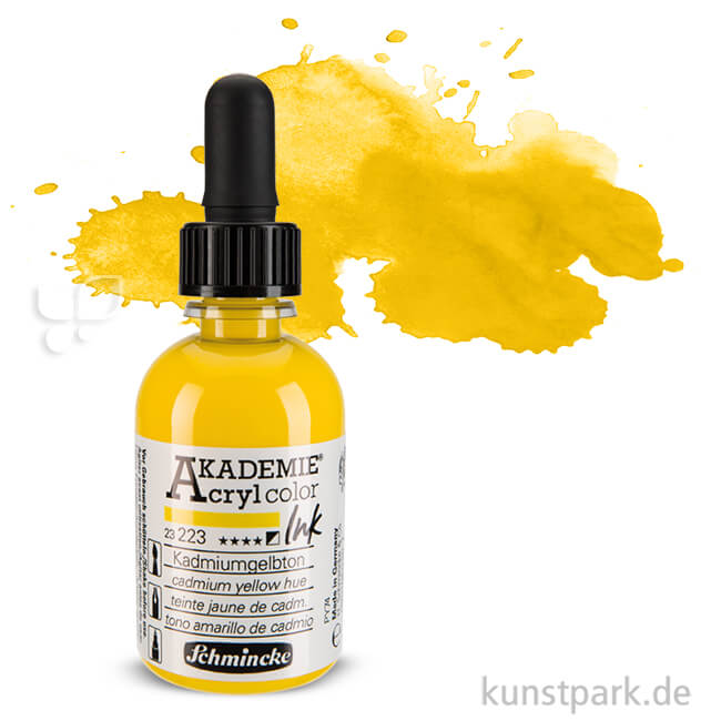 Artikelbild 1 des Artikels “Schmincke AKADEMIE Acryl color Ink 50 ml Einzelfarbe | Kadmiumgelbton“