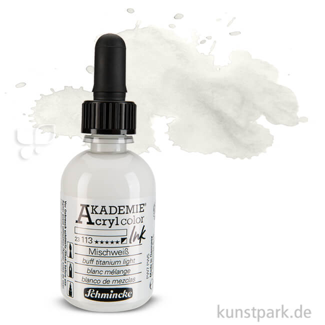 Artikelbild 1 des Artikels “Schmincke AKADEMIE Acryl color Ink 50 ml Einzelfarbe | Mischweiß“