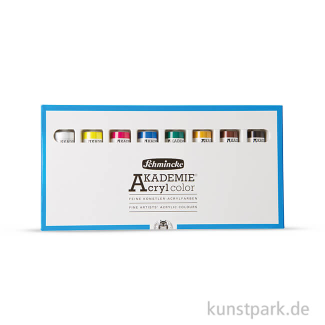 Artikelbild 1 des Artikels “Schmincke AKADEMIE Acrylfarben Set - 8 x 20 ml Tuben “