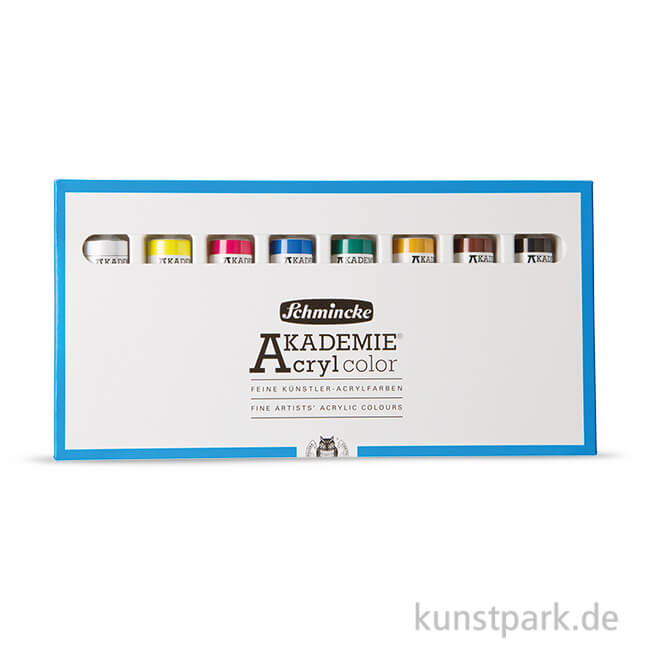 Artikelbild 1 des Artikels “Schmincke AKADEMIE Acrylfarben Set - 8 x 60 ml Tuben “