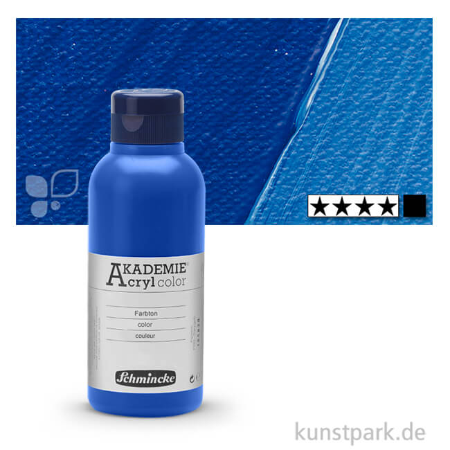 Artikelbild 1 des Artikels “Schmincke AKADEMIE Acrylfarben 250 ml Flasche | 443 Kobaltblauton dkl“