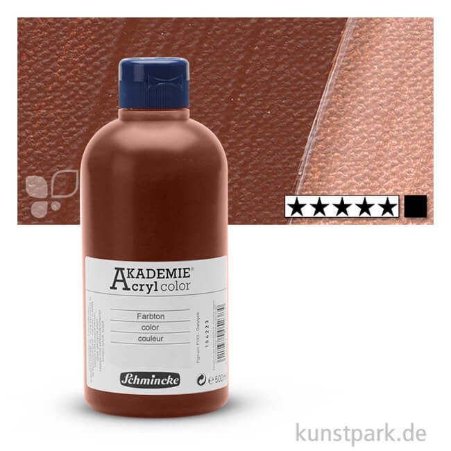 Artikelbild 1 des Artikels “Schmincke AKADEMIE Acrylfarben 500 ml Flasche | 669 Umbra gebrannt“