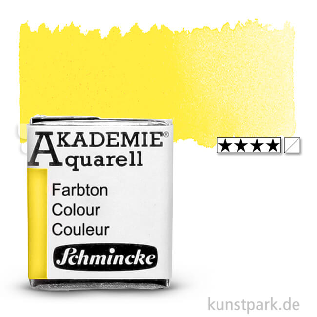 Artikelbild 1 des Artikels “Schmincke AKADEMIE Aquarellfarben 1/2 Napf | 224 Kadmiumgelbton“