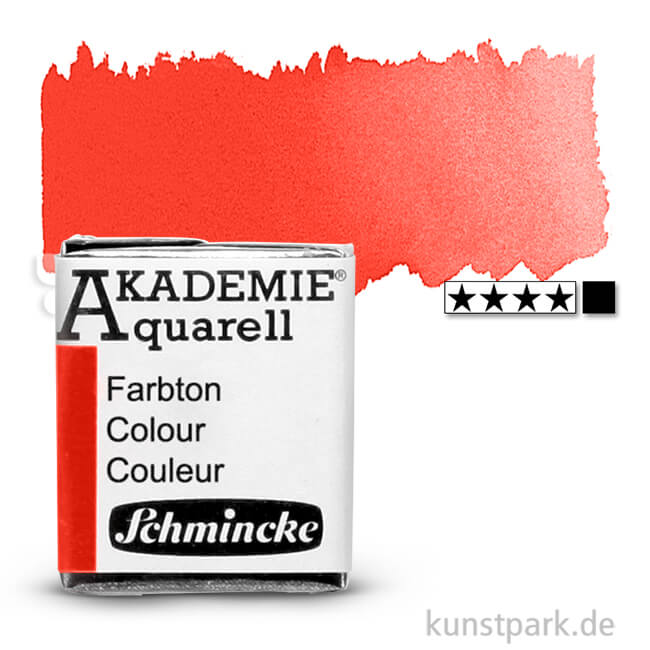 Artikelbild 1 des Artikels “Schmincke AKADEMIE Aquarellfarben 1/2 Napf | 332 Kadmiumrotton“