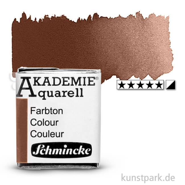 Artikelbild 1 des Artikels “Schmincke AKADEMIE Aquarellfarben 1/2 Napf | 664 Umbra gebrannt“